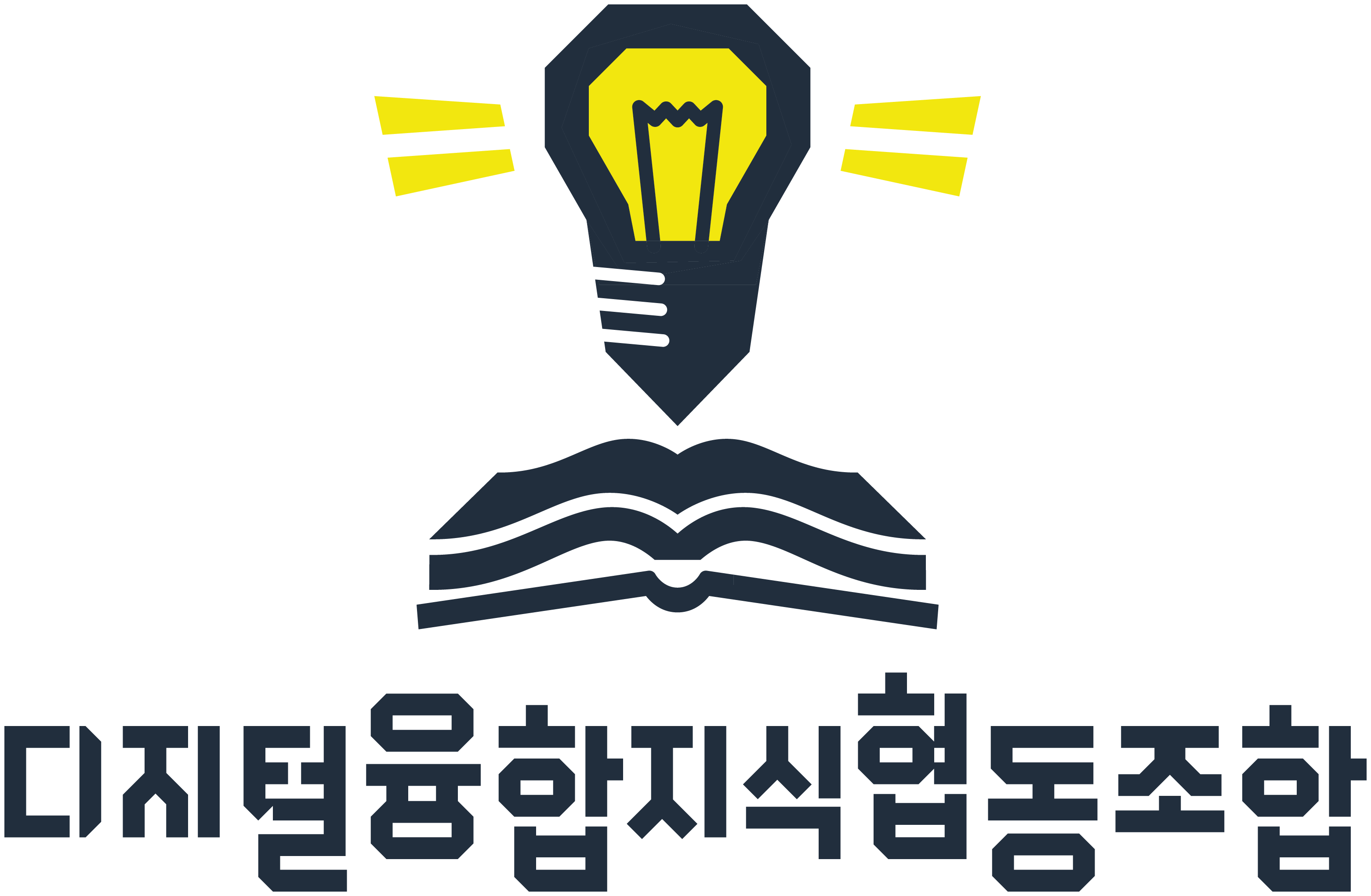 디지털융합지식협동조합 로고